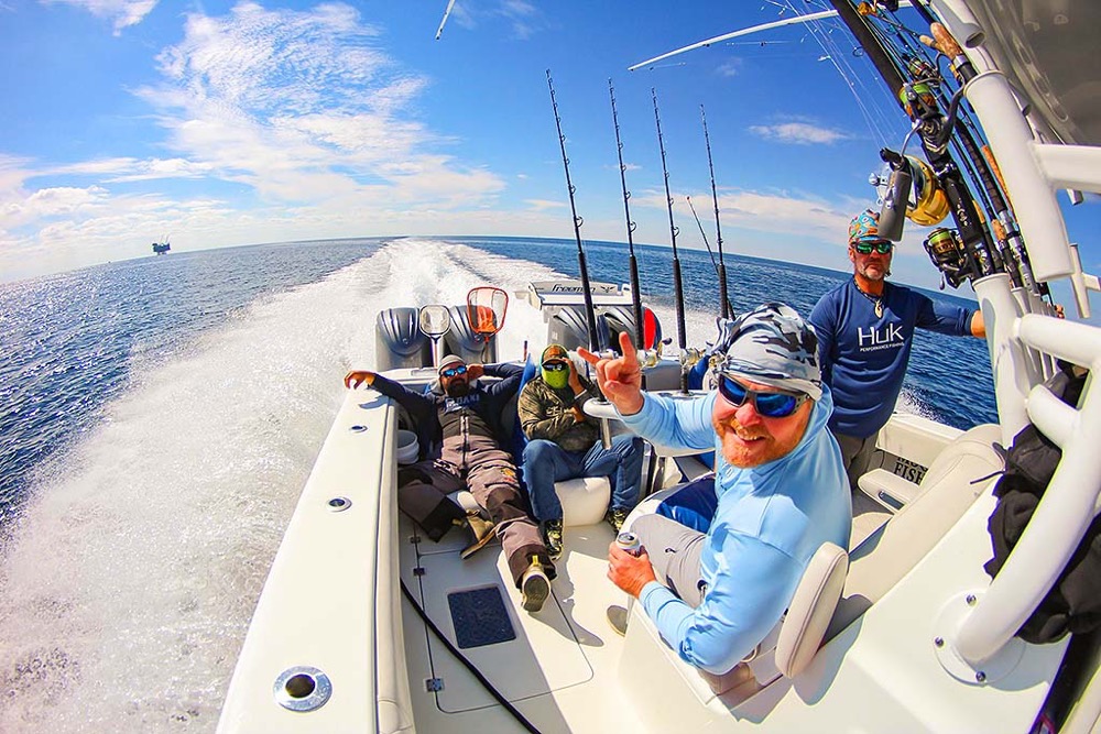 Gearing Up for a Deep-Sea Fishing Adventure in the Gulf of Mexico