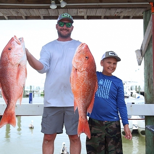 See the smiles and joy of customers enjoying their fishing experience.